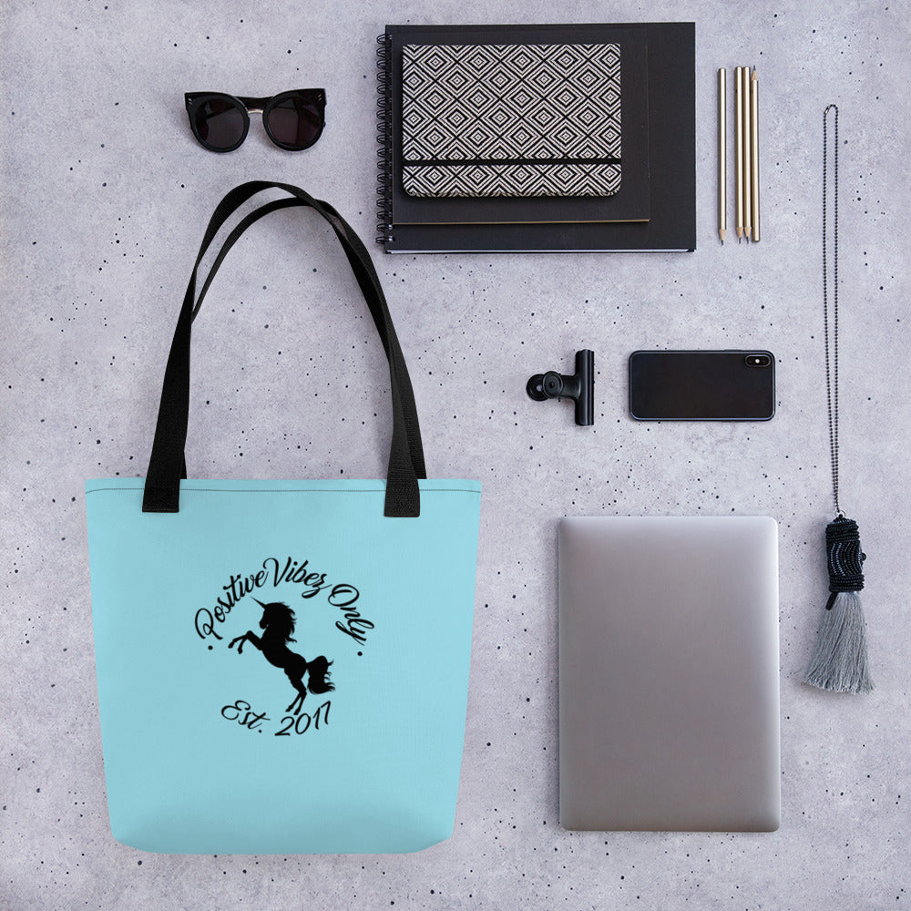 Blue Tote bag